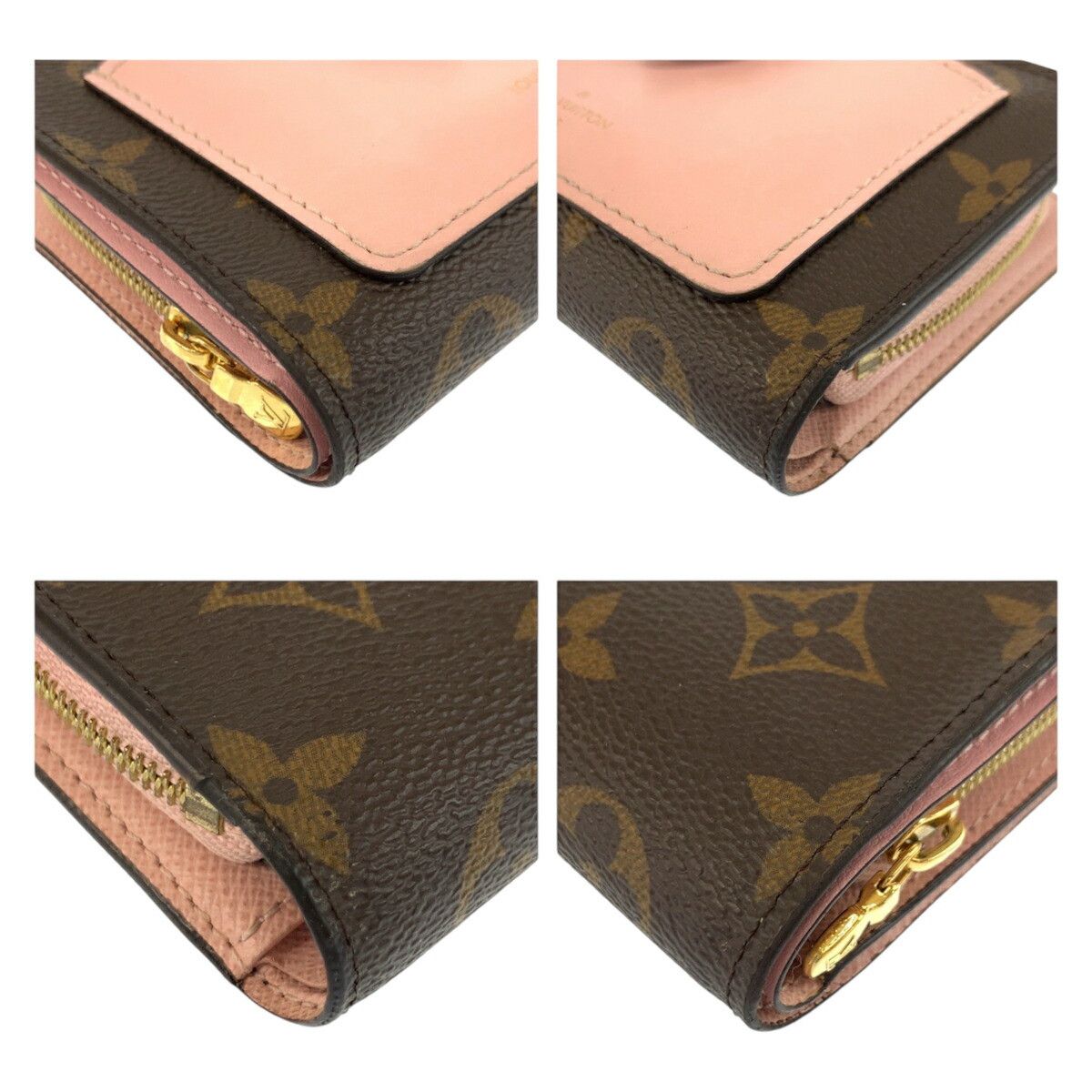 Louis Vuitton Louis Vuitton Louis Vuitton Portefeuille Juliette Monogram Wallet Textile Short Wallet M80973 DUTY FREE for USA Size ONE SIZE - 7 Thumbnail