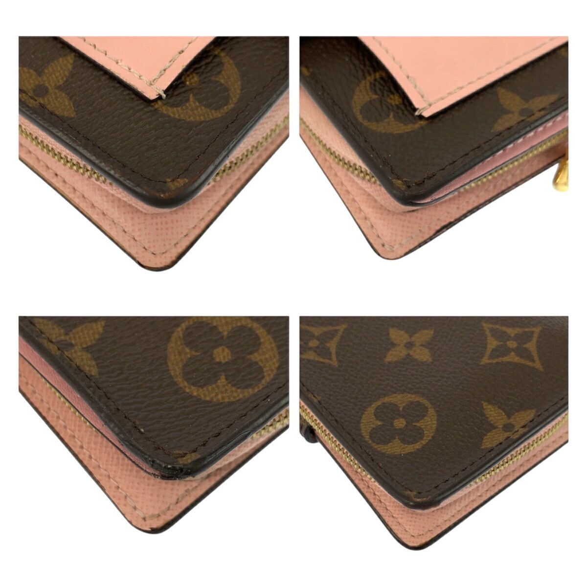 Louis Vuitton Louis Vuitton Louis Vuitton Portefeuille Juliette Monogram Wallet Textile Short Wallet M80973 DUTY FREE for USA Size ONE SIZE - 8 Thumbnail