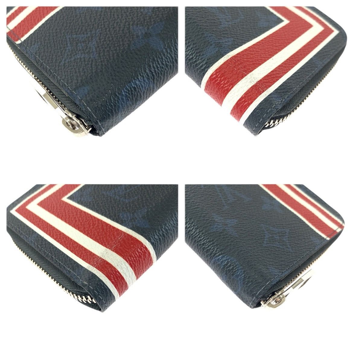 Louis Vuitton Louis Vuitton Louis Vuitton Monogram Cobalt long zip wallet Textile Long Wallet M61678 DUTY FREE for USA Size ONE SIZE - 3 Thumbnail