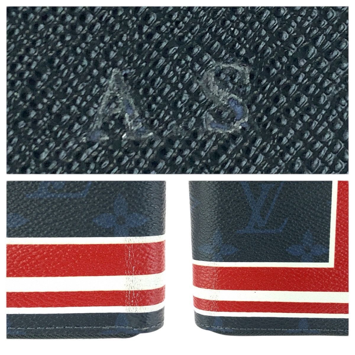 Louis Vuitton Louis Vuitton Louis Vuitton Monogram Cobalt long zip wallet Textile Long Wallet M61678 DUTY FREE for USA Size ONE SIZE - 6 Thumbnail