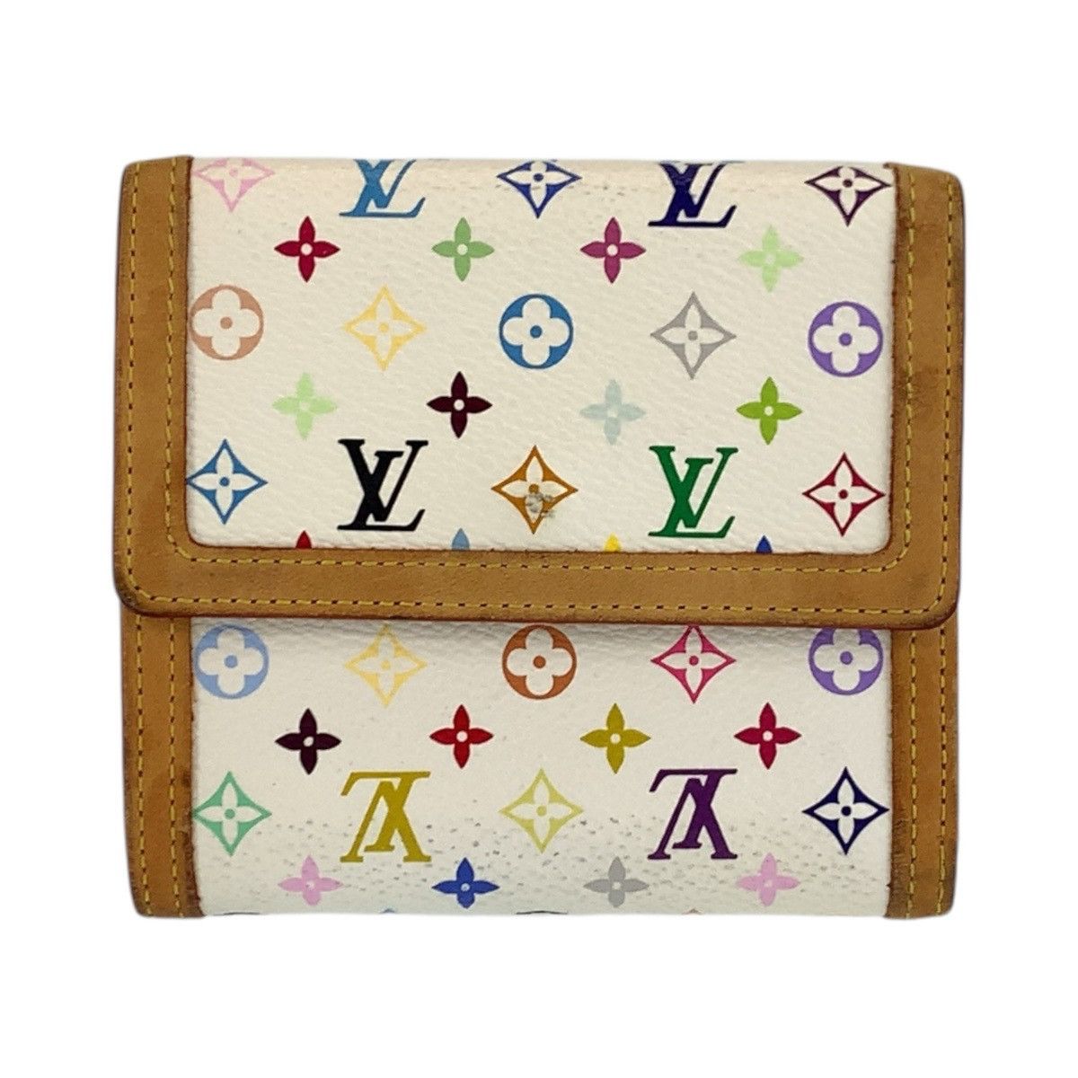Louis Vuitton Louis Vuitton Louis Vuitton Multicolor Monogram Compact Wallet Textile Short Wallet M92983 DUTY FREE for USA Size ONE SIZE - 2 Thumbnail