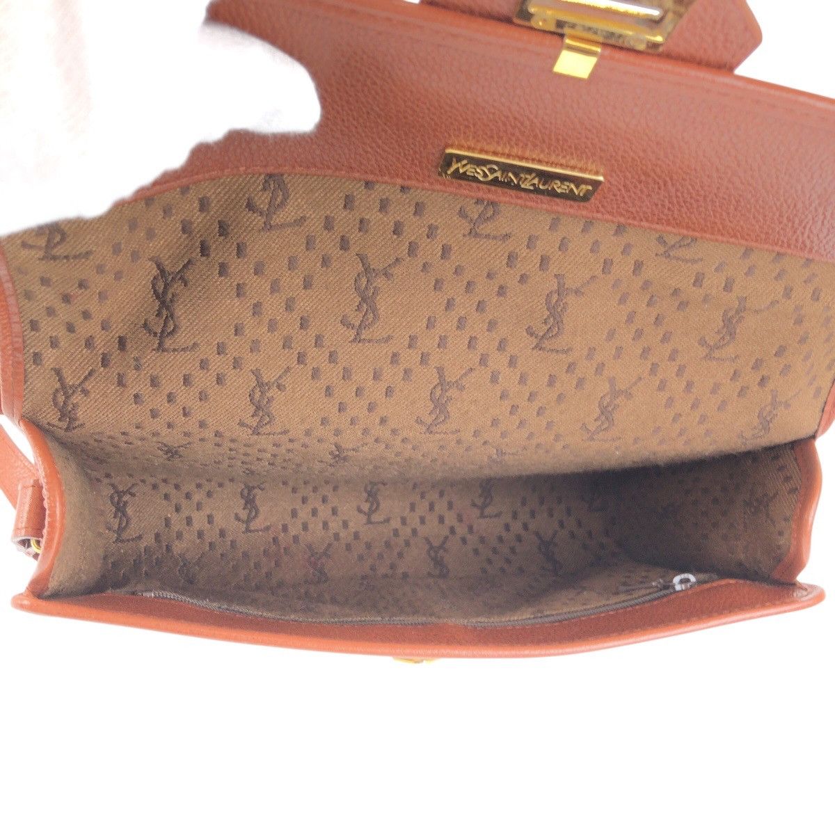 Yves Saint Laurent Yves Saint Laurent Yves Saint Laurent Leather Shoulder Bag Leather Shoulder Bag DUTY FREE for USA Size ONE SIZE - 8 Thumbnail