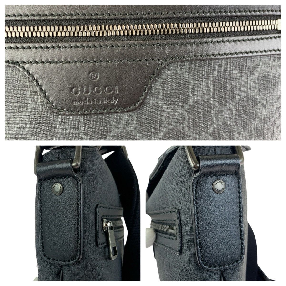 Gucci Gucci Gucci GG Supreme Canvas Leather Shoulder Bag Textile Shoulder Bag 322279 DUTY FREE for USA Size ONE SIZE - 5 Thumbnail
