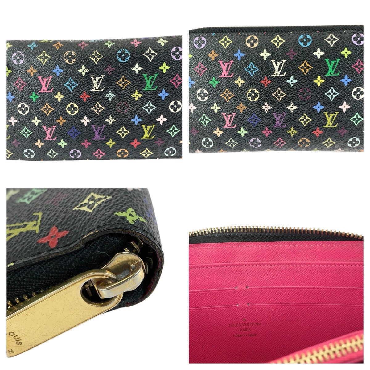 Louis Vuitton Louis Vuitton Louis Vuitton Monogram Multicolore long wallet Textile Long Wallet M60243 DUTY FREE for USA Size ONE SIZE - 6 Thumbnail