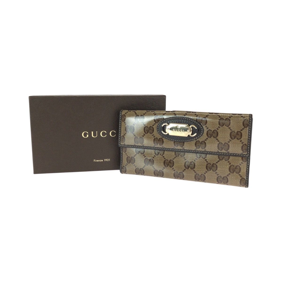 Gucci Gucci Gucci GG Crystal long wallet Plastic / Synthetic Long Wallet 231841 DUTY FREE for USA Size ONE SIZE - 9 Thumbnail