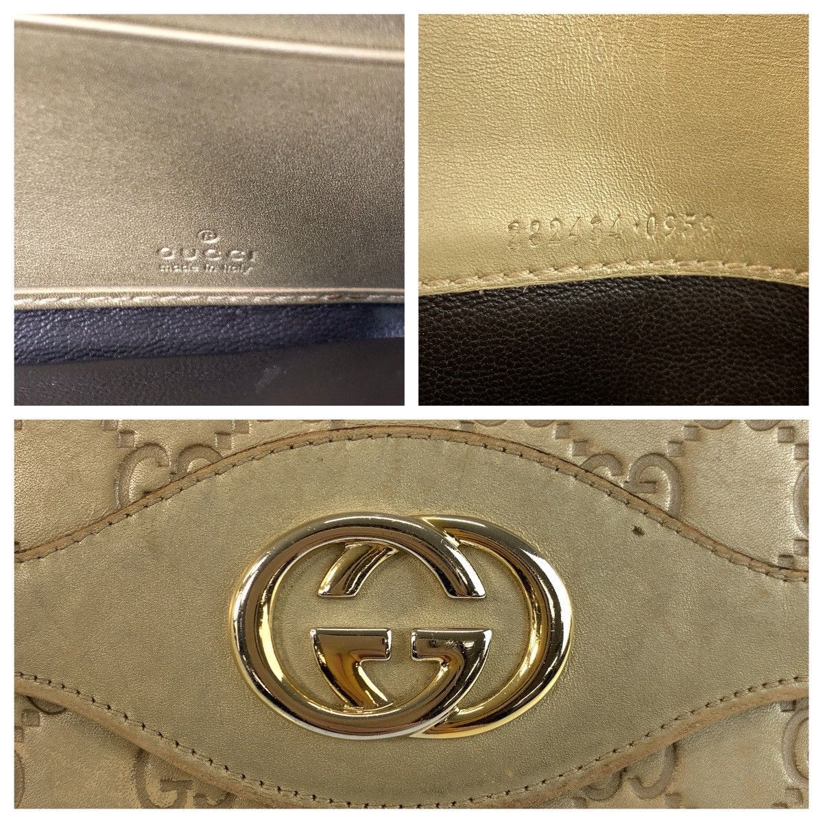 Gucci Gucci Gucci Guccissima Leather Long Wallet Leather Long Wallet 282434 DUTY FREE for USA Size ONE SIZE - 3 Thumbnail