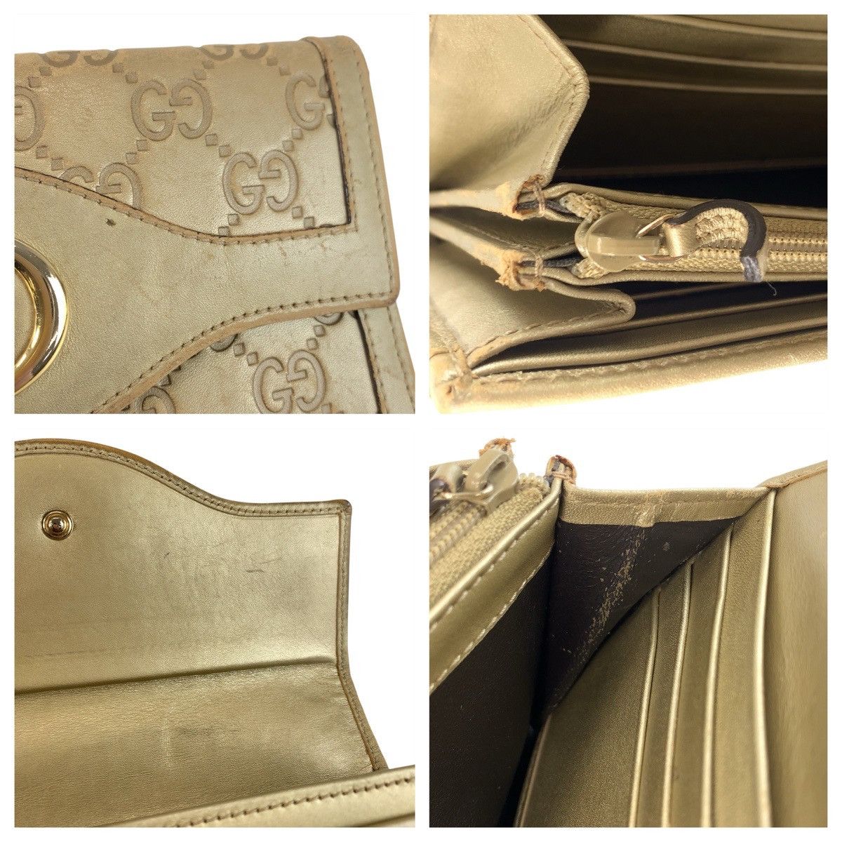 Gucci Gucci Gucci Guccissima Leather Long Wallet Leather Long Wallet 282434 DUTY FREE for USA Size ONE SIZE - 6 Thumbnail