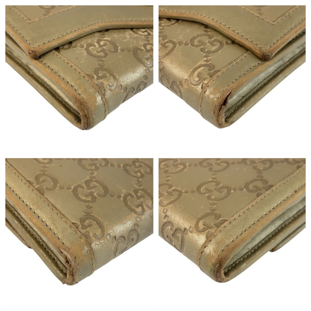 Gucci Gucci Gucci Guccissima Leather Long Wallet Leather Long Wallet 282434 DUTY FREE for USA Size ONE SIZE - 4 Thumbnail