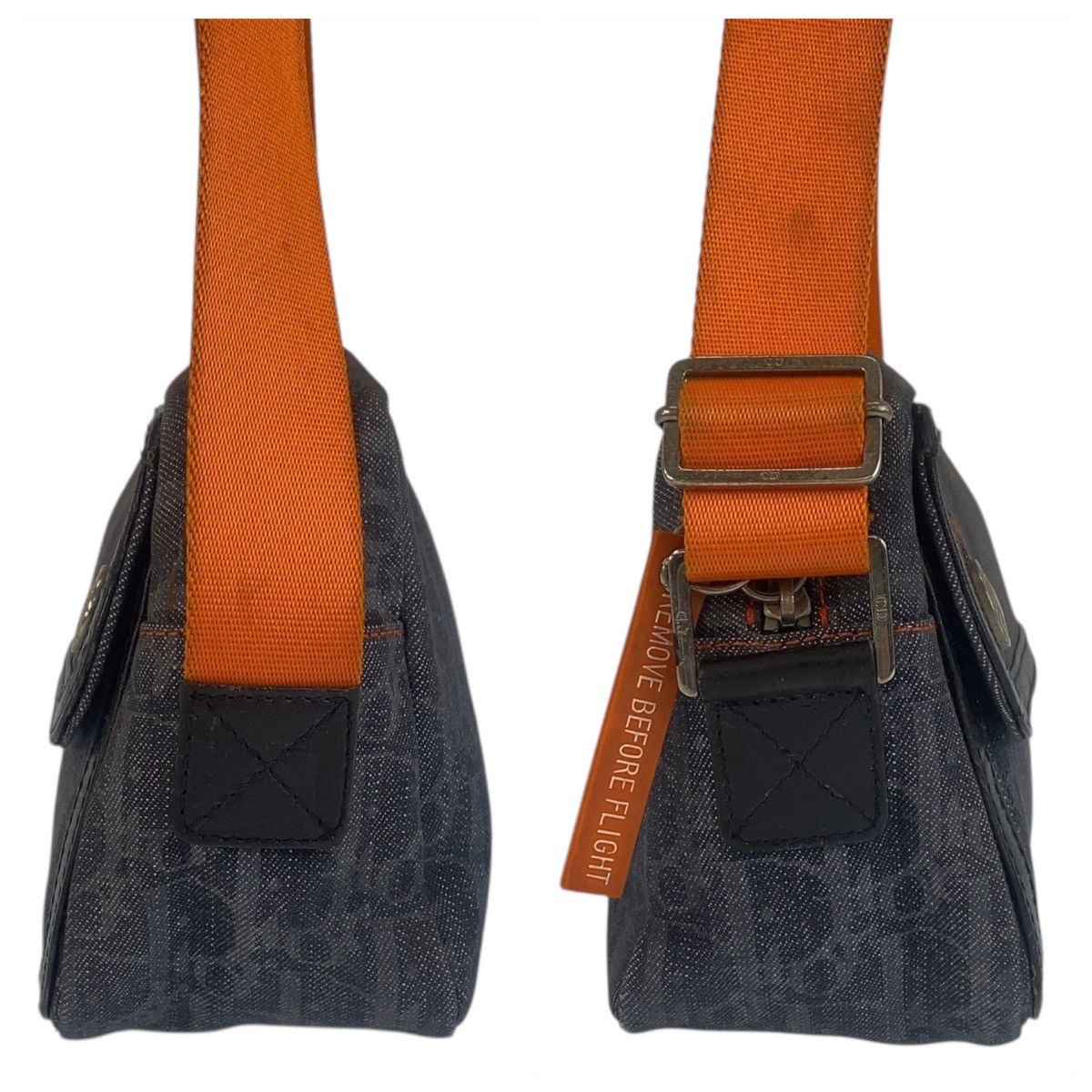 Dior Dior Dior Trotter Flight Line Canvas Shoulder Bag Textile Shoulder Bag DUTY FREE for USA Size ONE SIZE - 5 Thumbnail