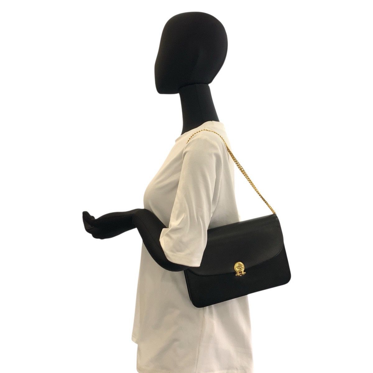 Dior Dior Christian Dior Leather Chain Shoulder Bag Leather Shoulder Bag DUTY FREE for USA Size ONE SIZE - 6 Thumbnail