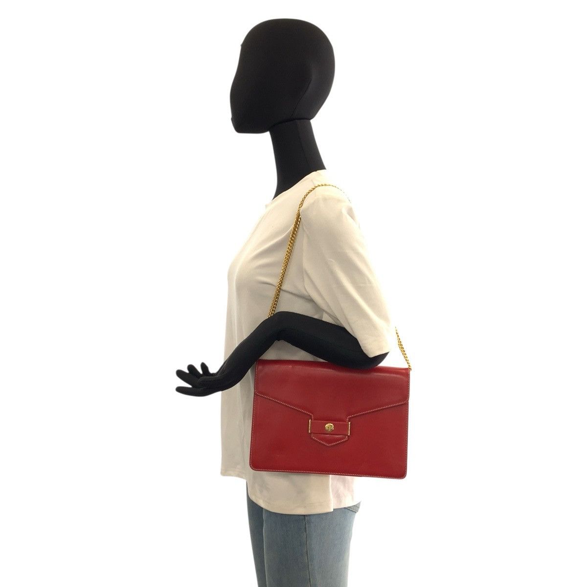 Dior Dior Christian Dior Leather Chain Shoulder Bag Leather Shoulder Bag DUTY FREE for USA Size ONE SIZE - 7 Thumbnail
