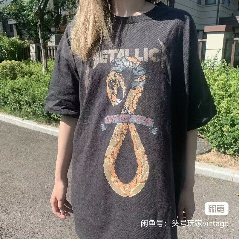 Vintage Metallica 1993 Vintage Tour T-Shirt Size US M / EU 48-50 / 2 - 5 Thumbnail