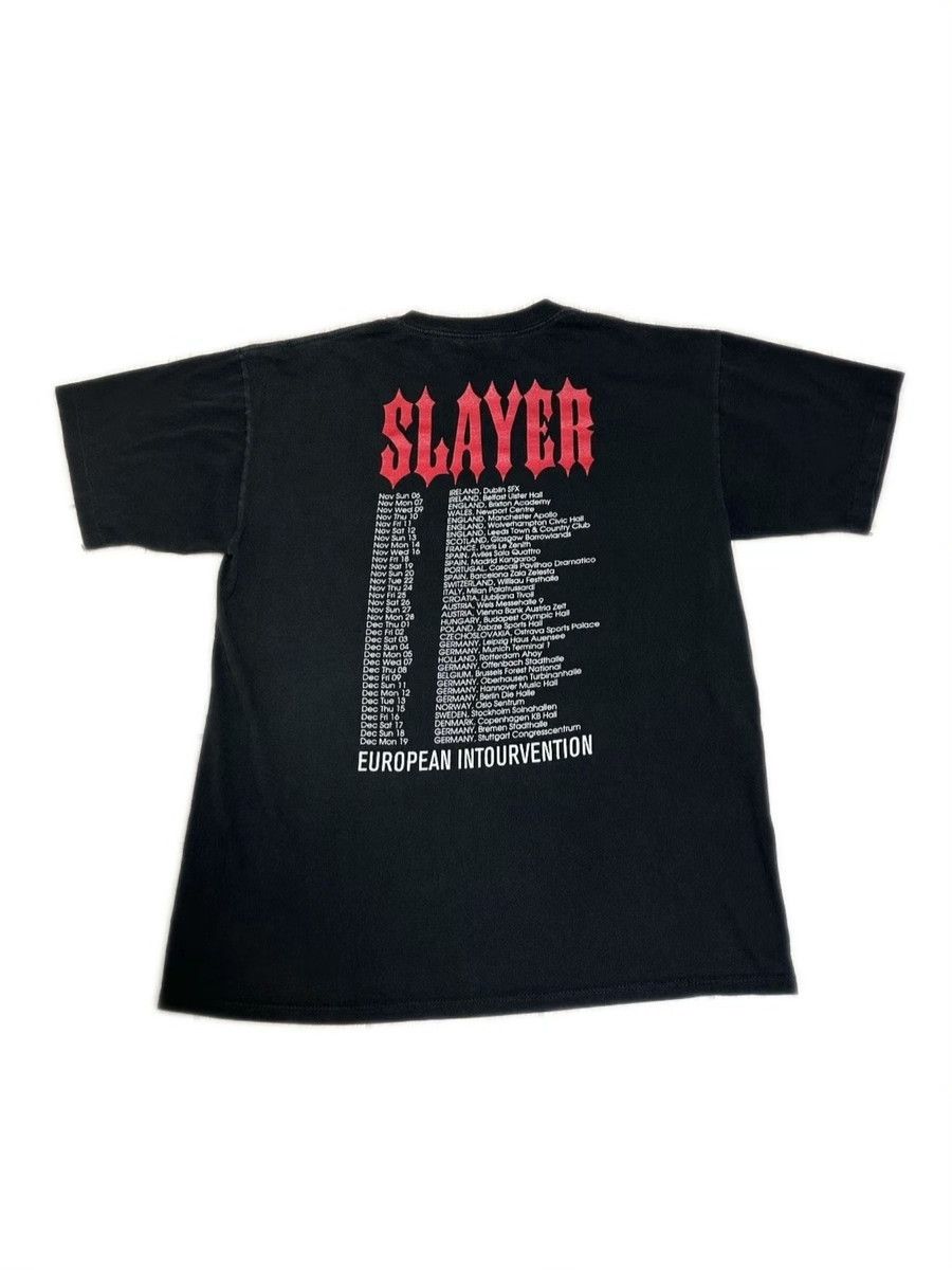 Vintage Slayer Vintage Alien Graphic T-Shirt Size US M / EU 48-50 / 2 - 2 Thumbnail