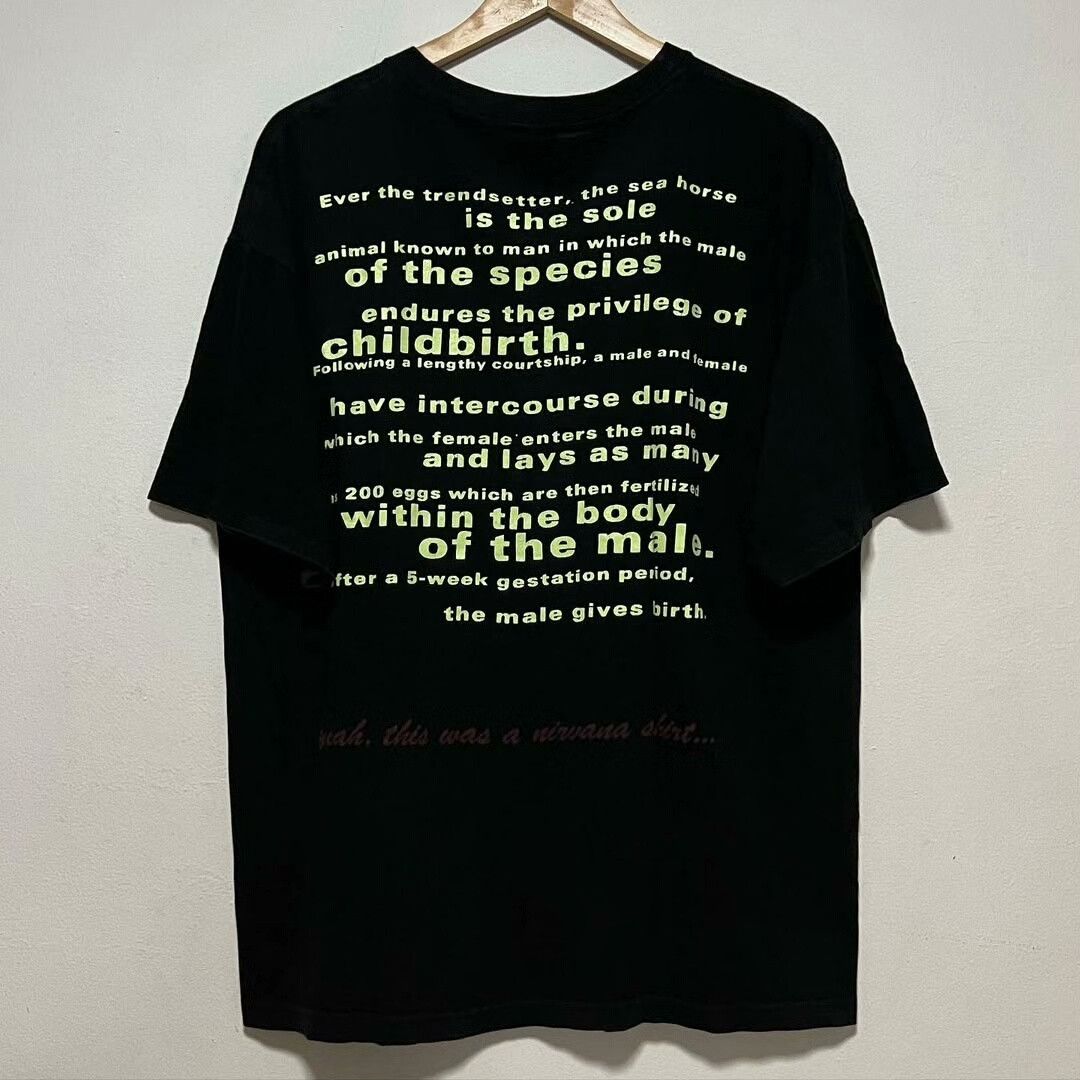 Vintage Nirvana Kurt Cobain Vintage T-Shirt Size US M / EU 48-50 / 2 - 2 Thumbnail