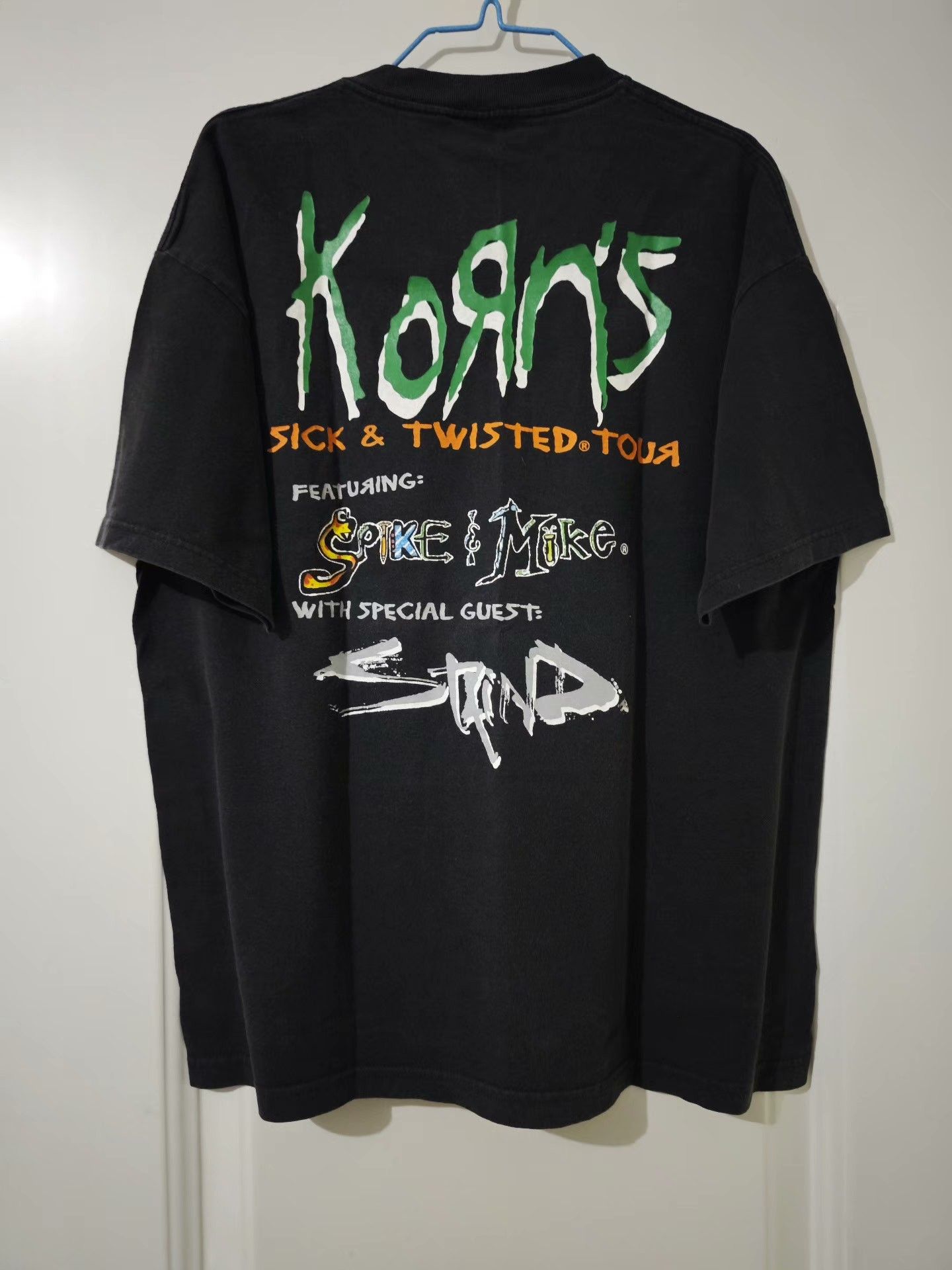 Balenciaga Korn 1997 Sick Twits Tour Vintage Tee Size US M / EU 48-50 / 2 - 2 Thumbnail