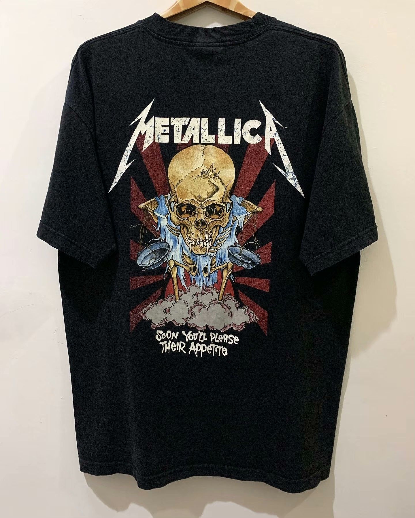 Vintage Metallica 1994 Tour Vintage T-Shirt Size US M / EU 48-50 / 2 - 2 Thumbnail