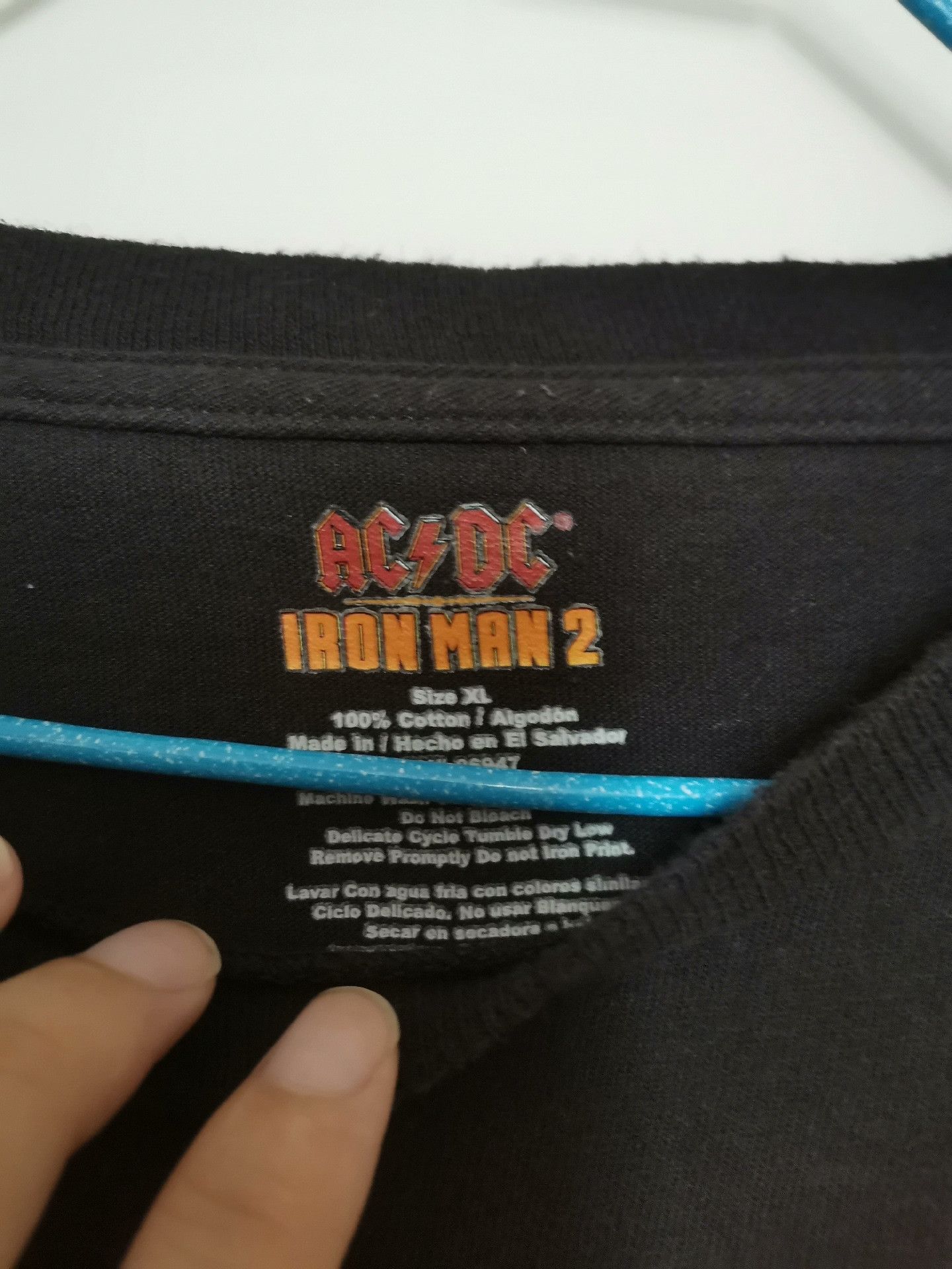 Vintage ACDC Iron Man Vintage Short Sleeve T Size US M / EU 48-50 / 2 - 3 Thumbnail