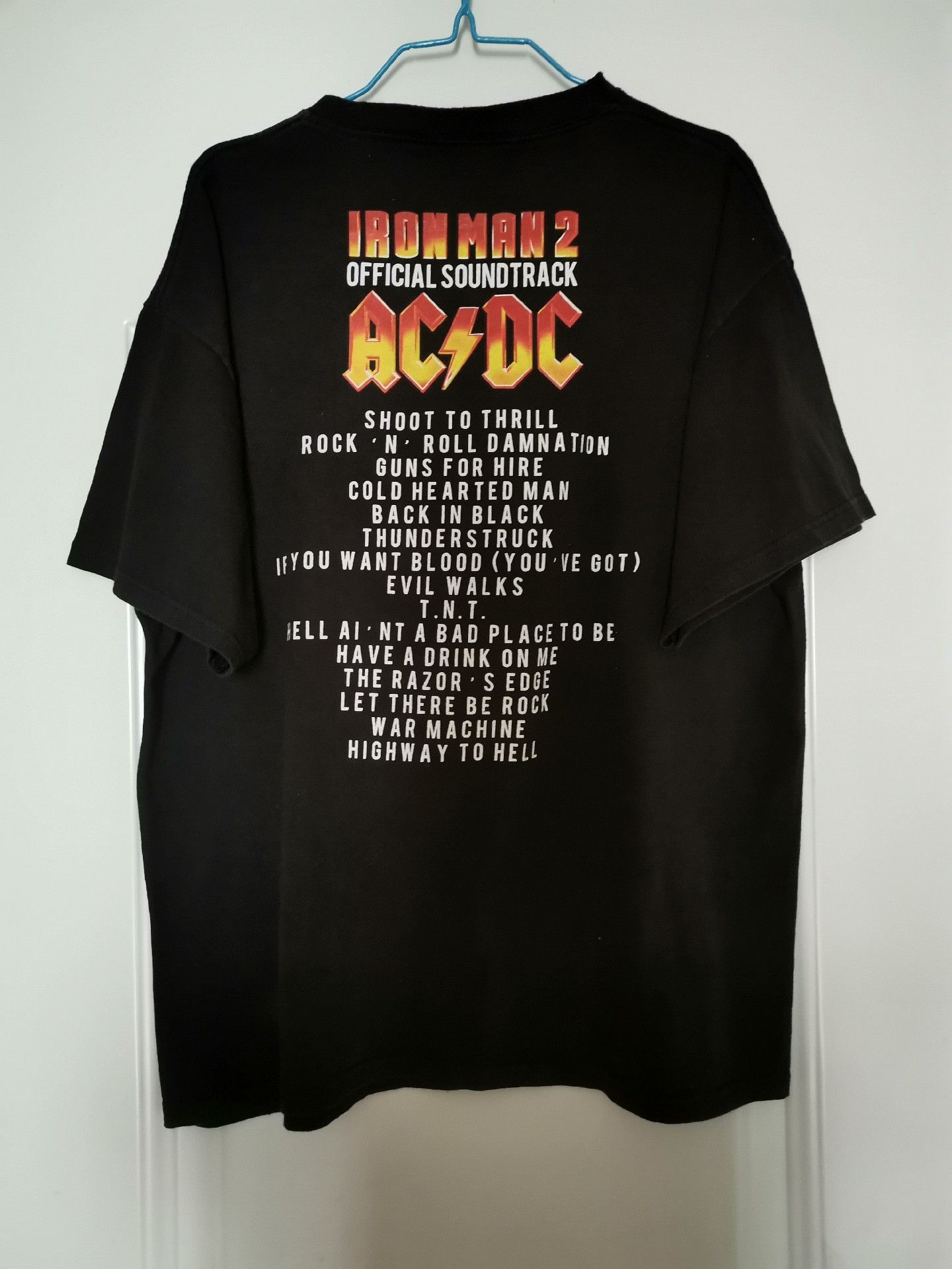 Vintage ACDC Iron Man Vintage Short Sleeve T Size US M / EU 48-50 / 2 - 2 Thumbnail