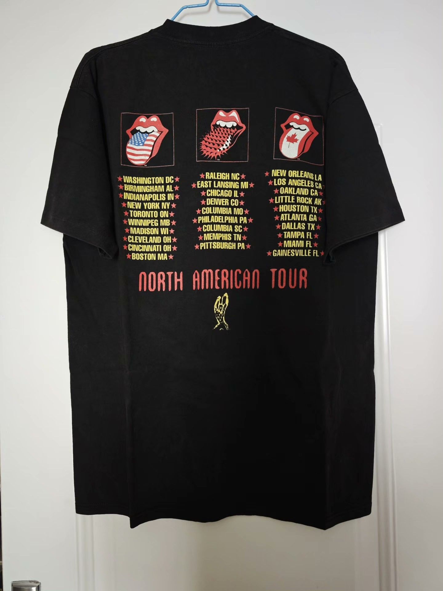 peaceminusone Rolling Stones 1994 Vintage Tour T-Shirt Size US M / EU 48-50 / 2 - 2 Thumbnail