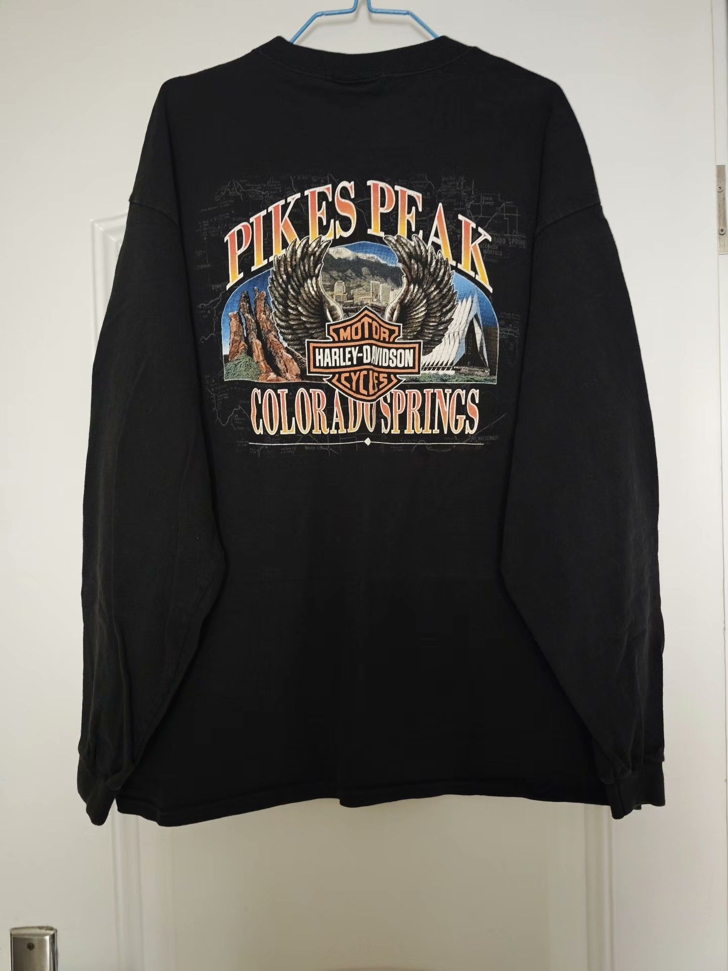 Harley Davidson Harley Davidson Vintage Long Sleeve Sweatshirt Size US M / EU 48-50 / 2 - 2 Thumbnail