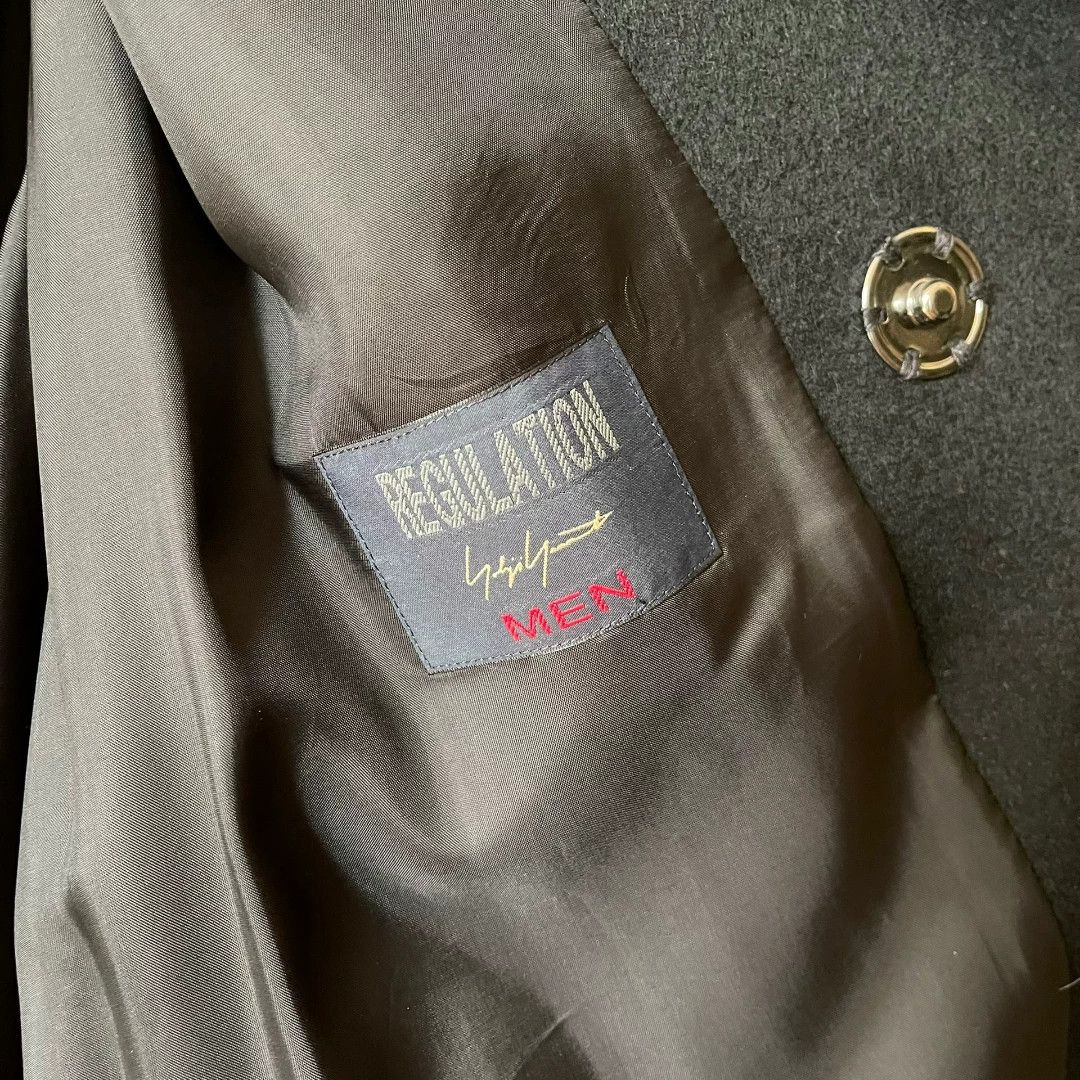 Yohji Yamamoto Yohji Yamamoto Belted Hooded Cashmere Coat Size US M / EU 48-50 / 2 - 8 Thumbnail