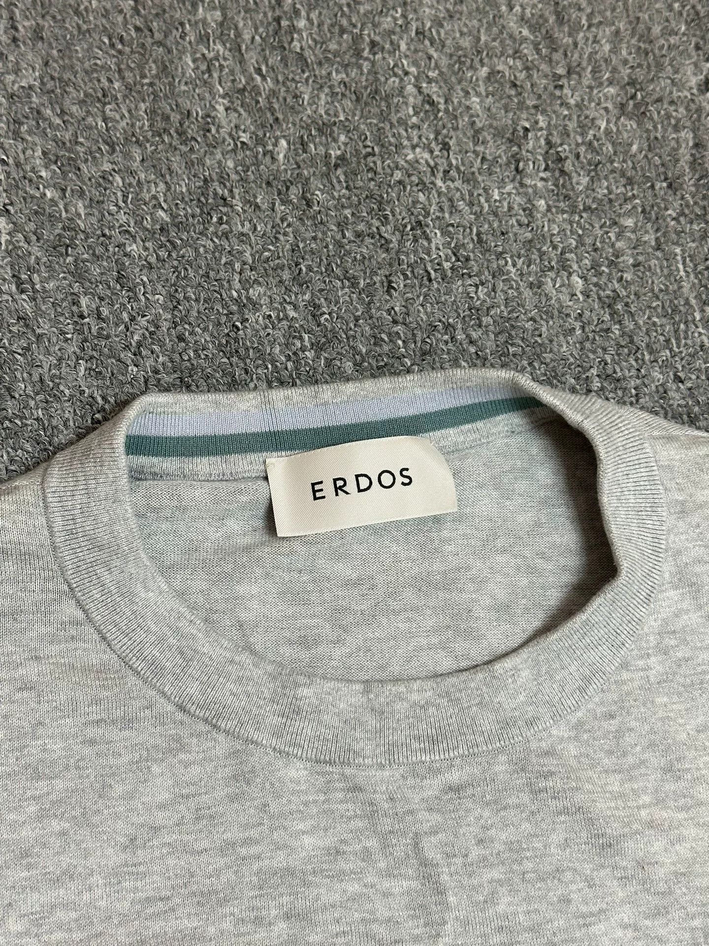 Other ERDOS 2025 SS Sea Island Cotton Crewneck T-shirt Size US L / EU 52-54 / 3 - 2 Thumbnail