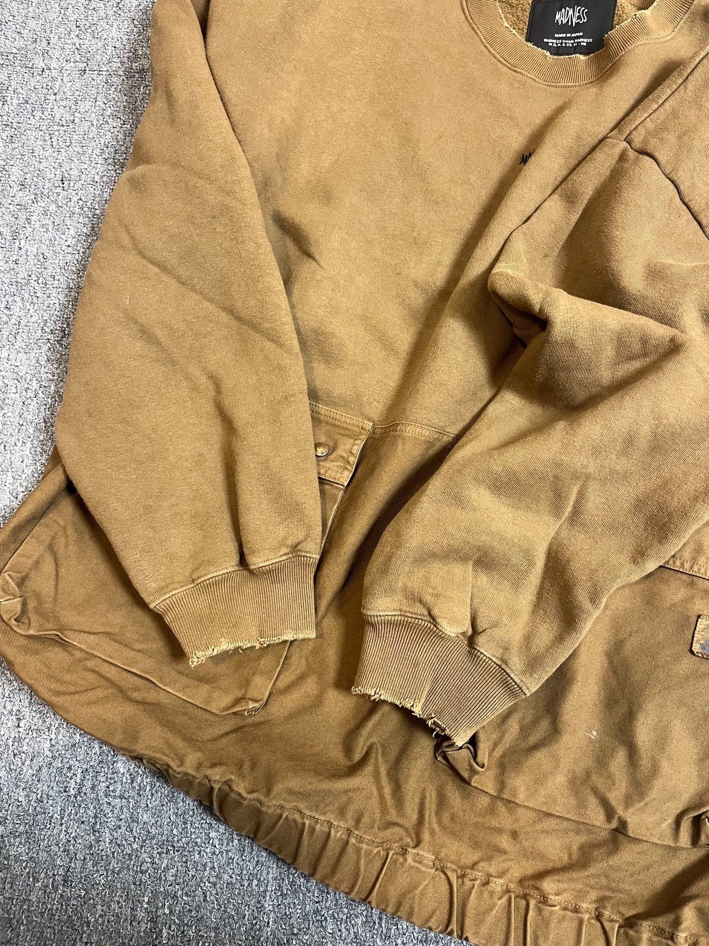 Madness MADNESS Contrast Dual Pocket Sweater Size US L / EU 52-54 / 3 - 5 Thumbnail