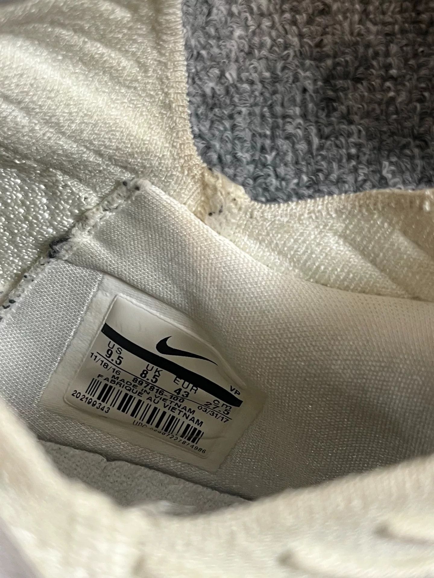 Sacai Nike Zoom KD10 EP 897816-100 Size US 8 / EU 41 - 4 Thumbnail