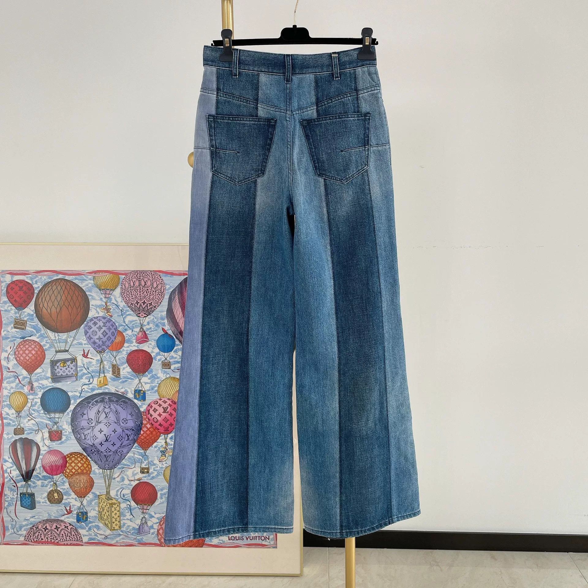 Dior Dior Color-Blocked Jeans Size 40" / US 18 - 2 Thumbnail