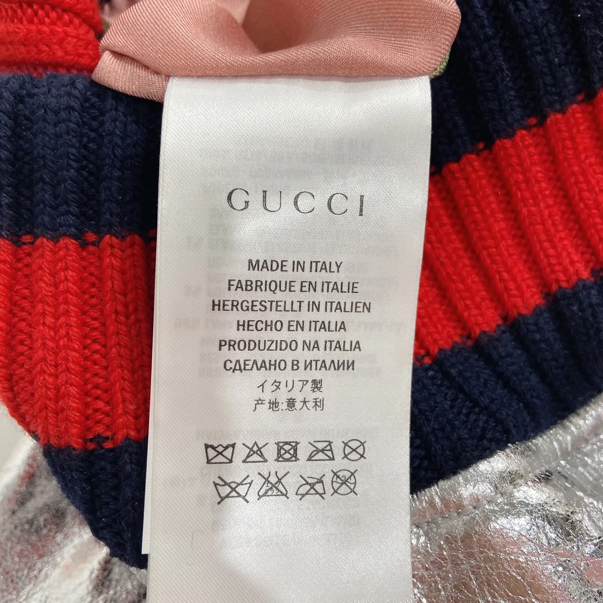 Gucci Gucci Silver Leather Jacket Size US XS / EU 42 / 0 - 7 Thumbnail