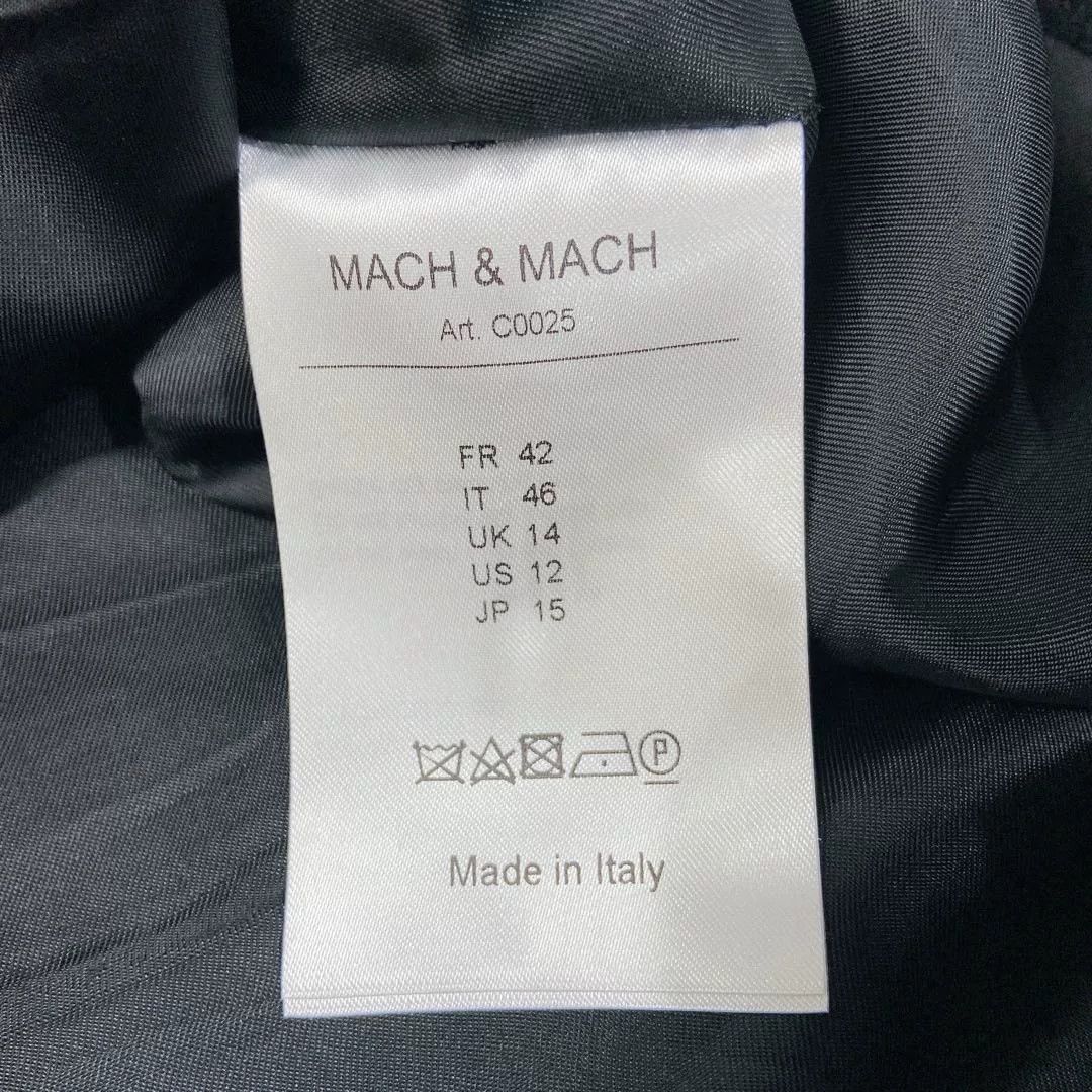MACH & MACH Mach&Mach Black Ruffled Skirt Size 42" / US 20 - 7 Thumbnail