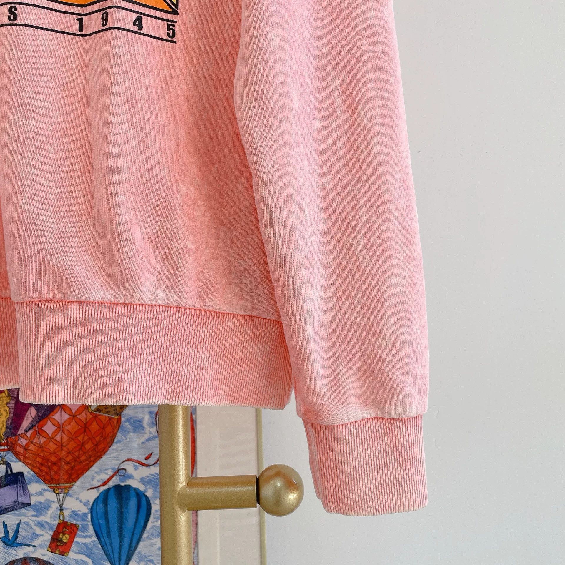 Balmain Balmain Pink Vintage Crewneck Sweatshirt Size XS / US 0-2 / IT 36-38 - 5 Thumbnail