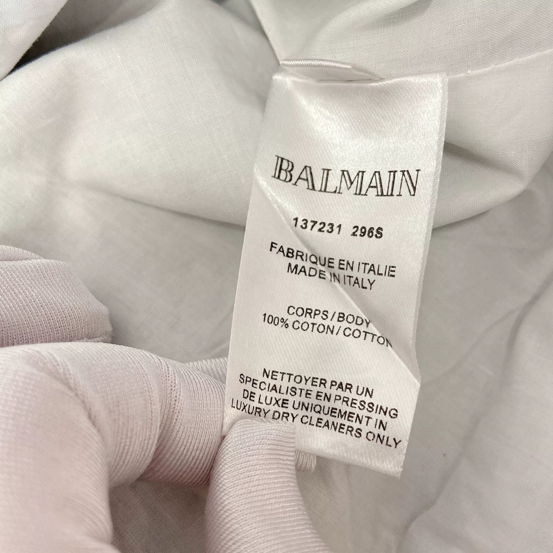 Balmain BALMAIN Full Diamond Denim Jacket Size US L / EU 52-54 / 3 - 7 Thumbnail