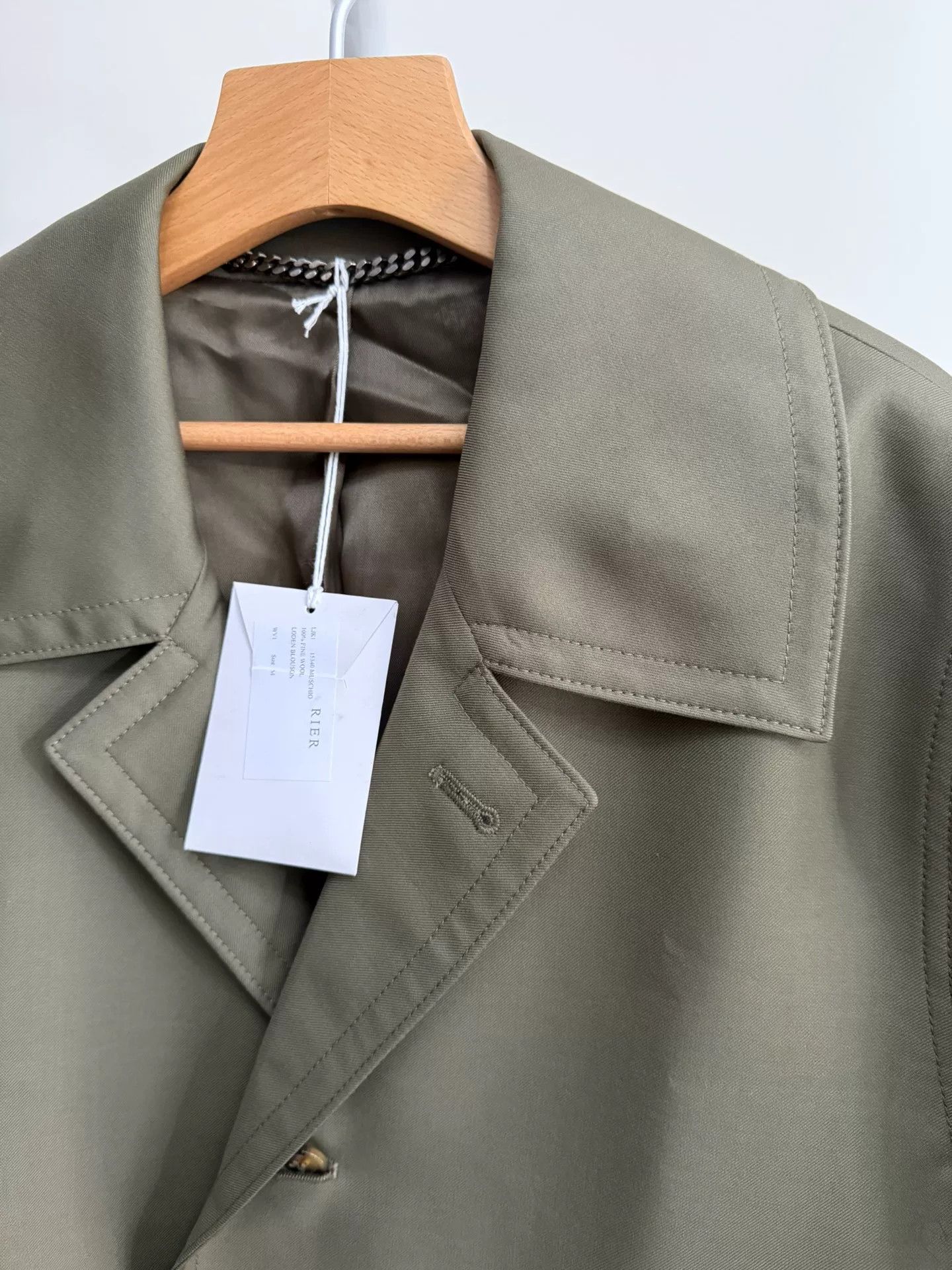 RIER RIER Loden Wool Blouson Jacket Size US M / EU 48-50 / 2 - 6 Thumbnail