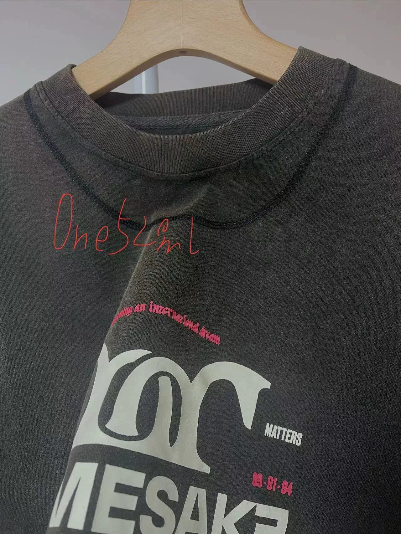 Other Namesake Acid-Washed Distressed Short-Sleeve Size S / US 4 / IT 40 - 4 Thumbnail