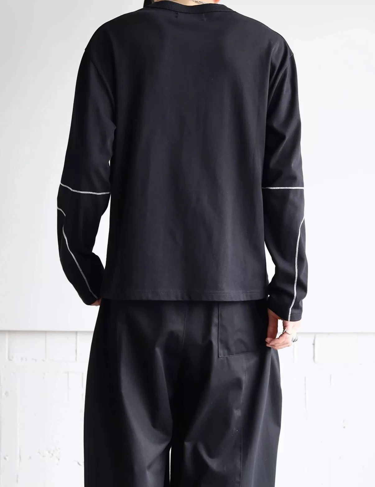 SAGE NATION Sage Nation 25SS Contrast Stitch Longsleeve T-shirt Size US M / EU 48-50 / 2 - 3 Thumbnail