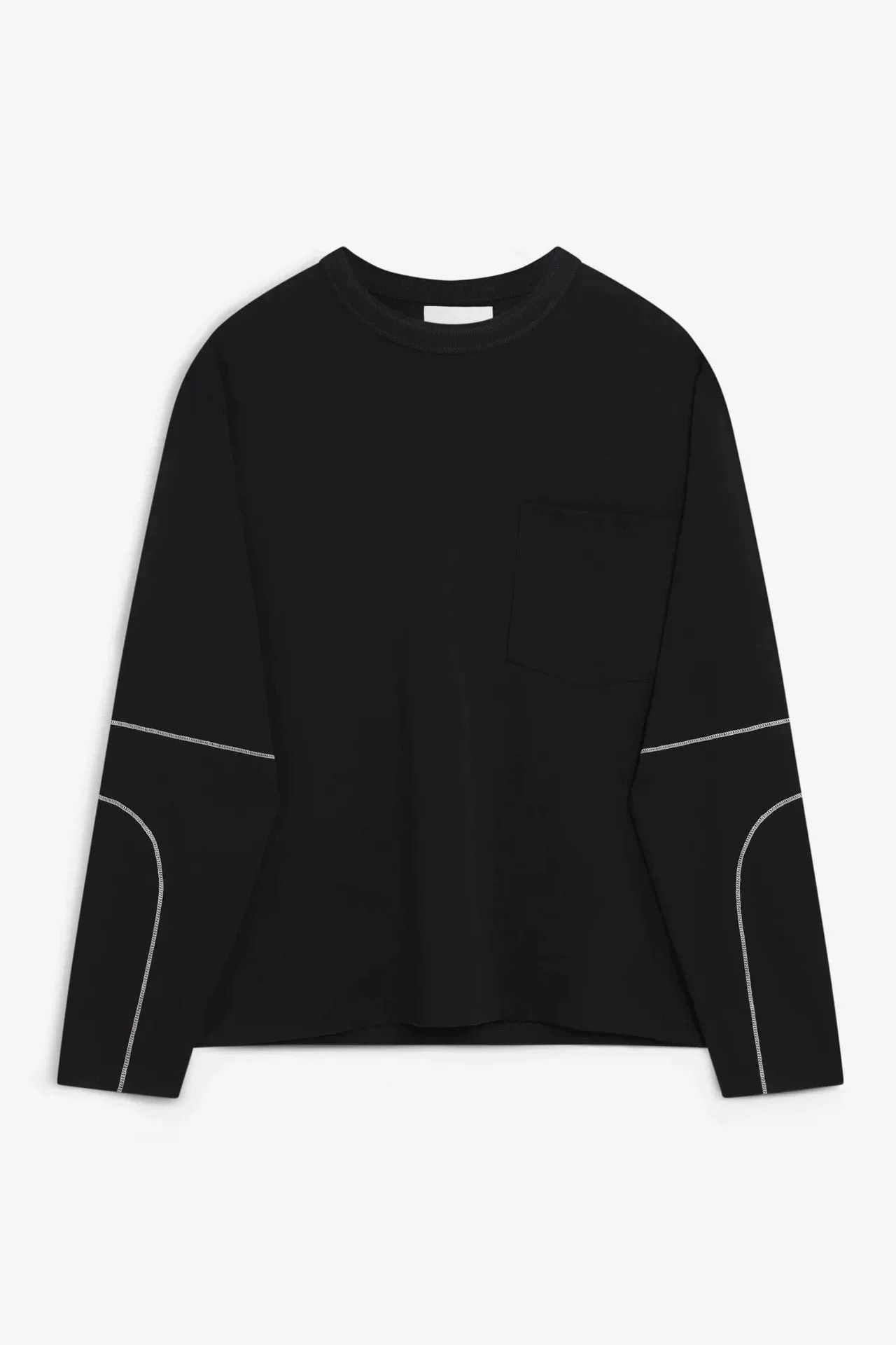 SAGE NATION Sage Nation 25SS Contrast Stitch Longsleeve T-shirt Size US M / EU 48-50 / 2 - 2 Thumbnail