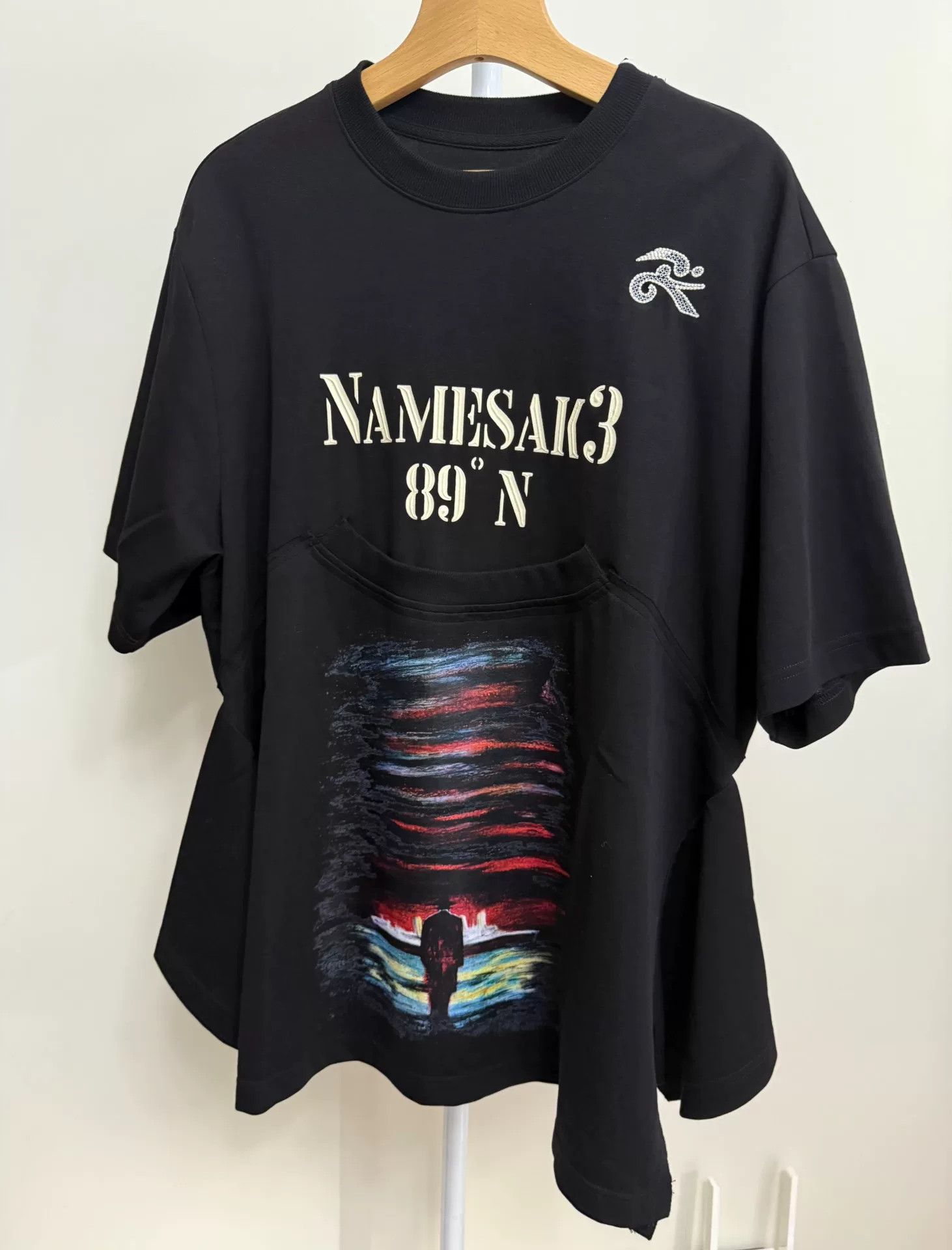 Other Namesake 25SS Collins Bowing Spliced Tee Size US XS / EU 42 / 0 - 2 Thumbnail