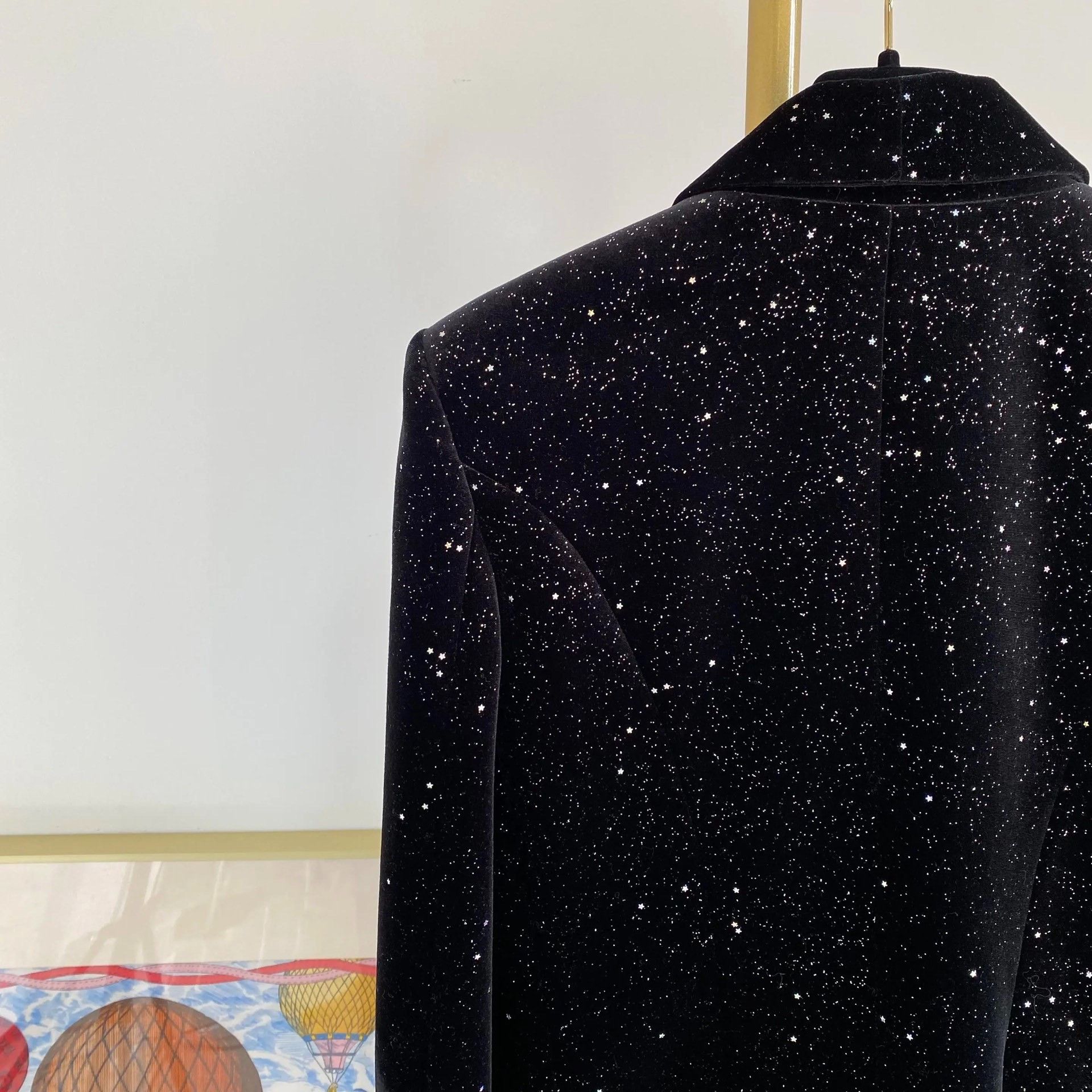 Balmain Balmain Black Velvet Coat Size 38 Size S / US 4 / IT 40 - 5 Thumbnail