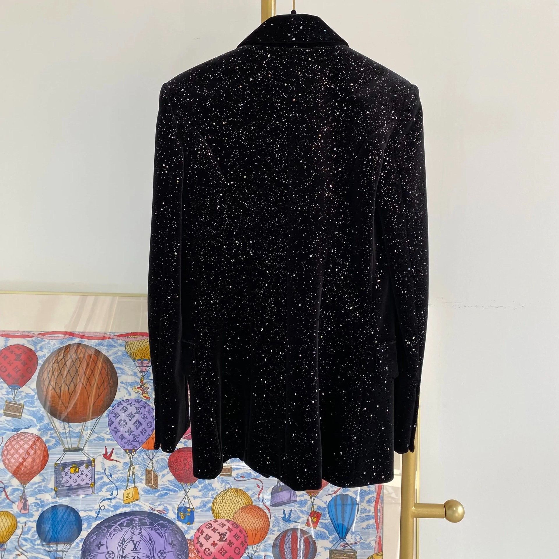 Balmain Balmain Black Velvet Coat Size 38 Size S / US 4 / IT 40 - 2 Thumbnail