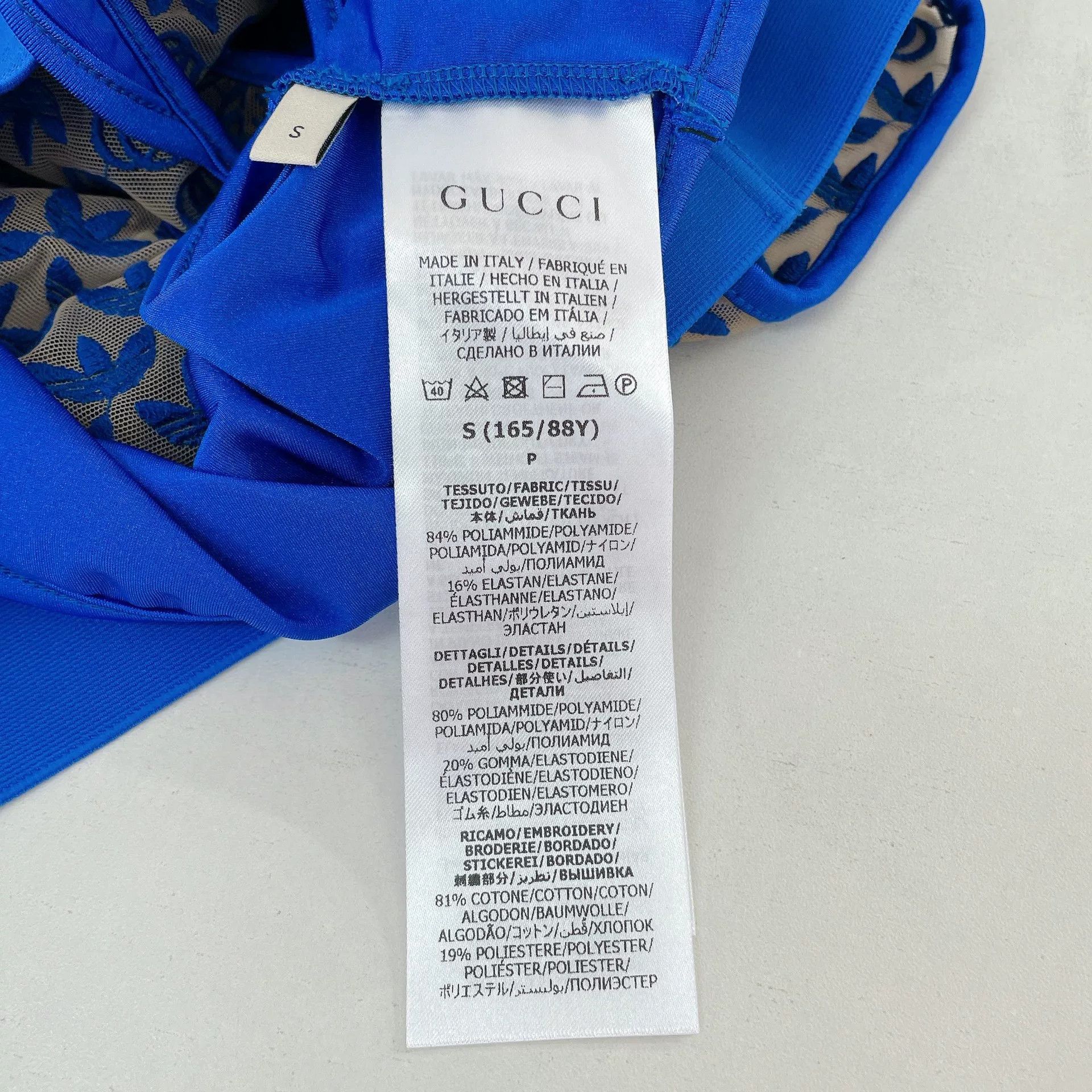 Gucci Gucci Blue Sleeveless Top S Size S / US 4 / IT 40 - 8 Thumbnail