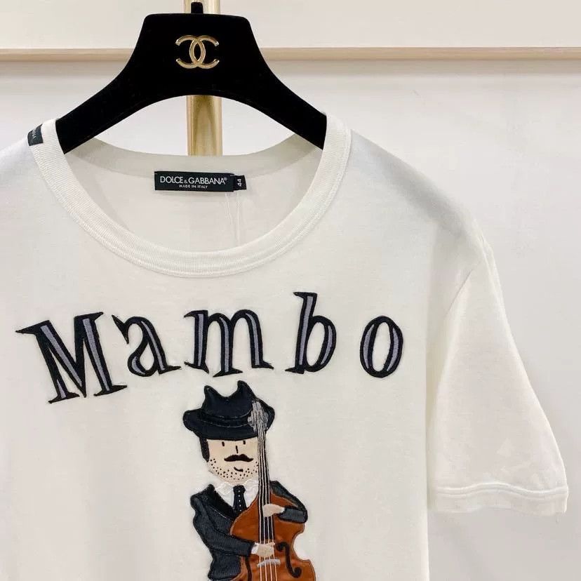 Dolce & Gabbana Dolce & Gabbana White T-Shirt Size 44 Size US S / EU 44-46 / 1 - 3 Thumbnail