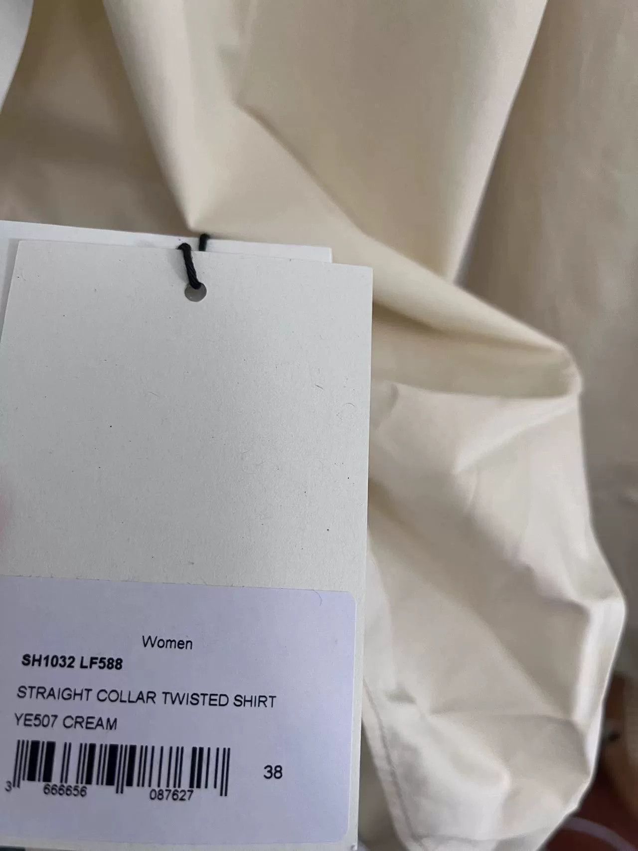 Lemaire Lemaire Twisted Shirt Size 38 Size US M / EU 48-50 / 2 - 3 Thumbnail