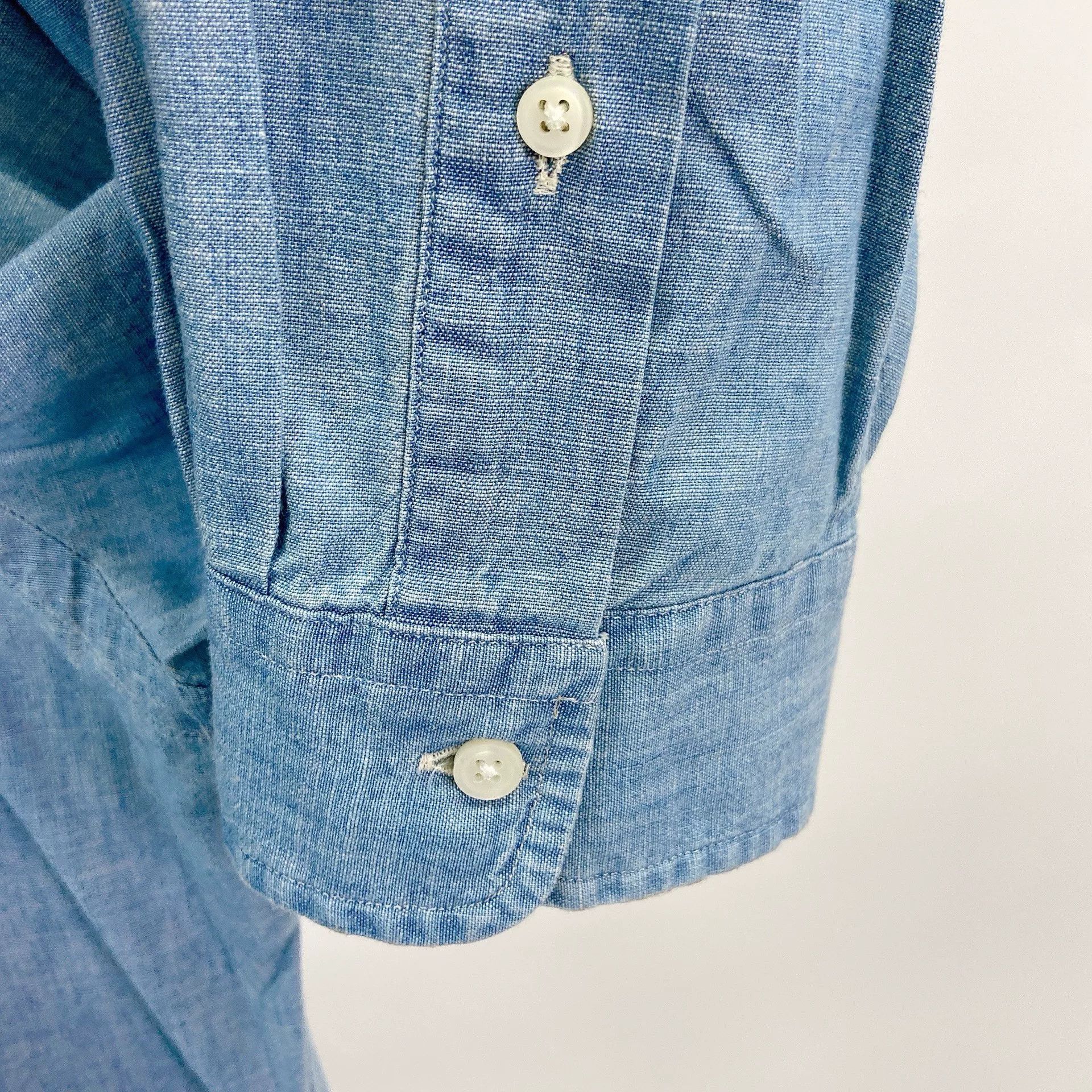 Ralph Lauren Ralph Lauren Light Denim Shirt XL Size US XL / EU 56 / 4 - 6 Thumbnail