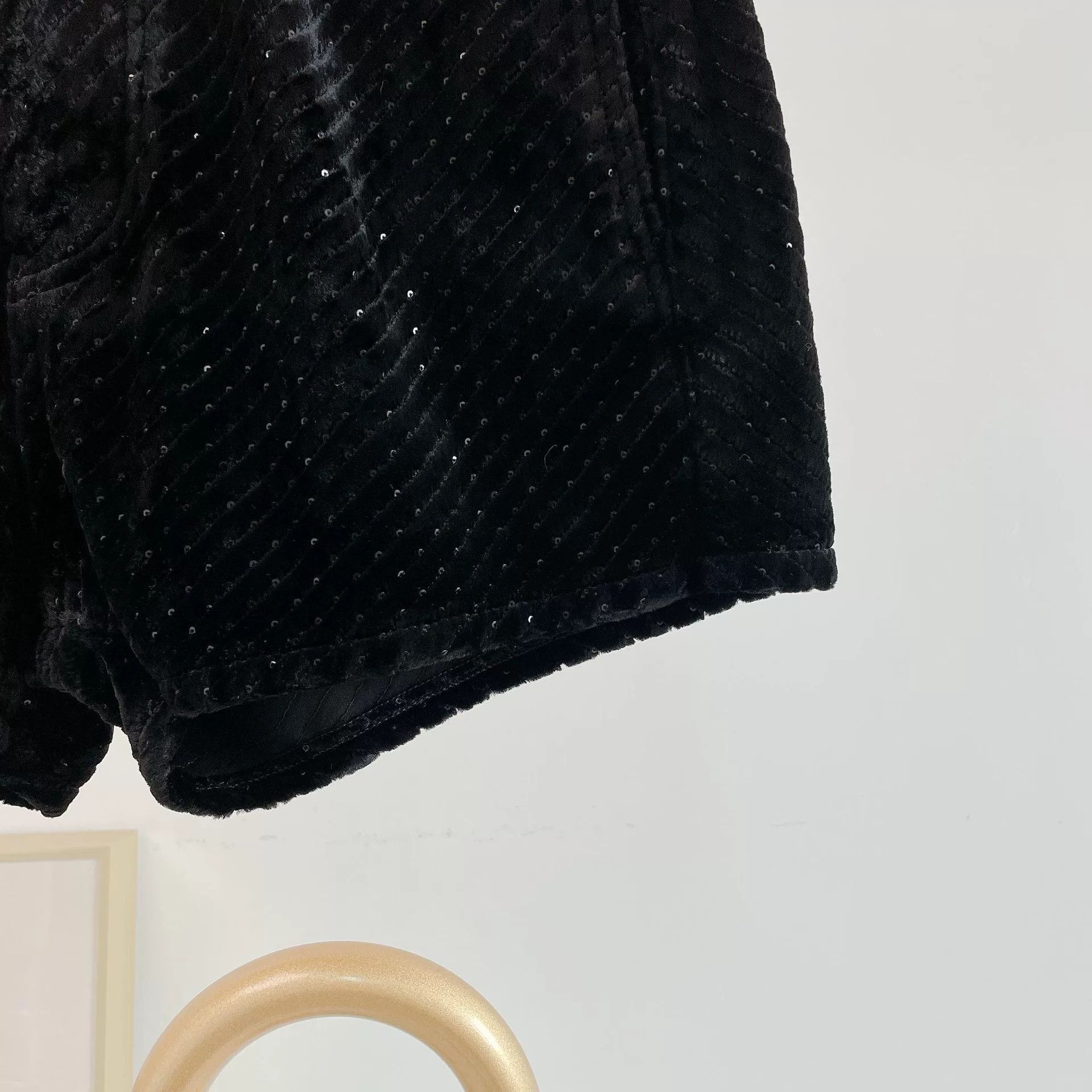 Saint Laurent Paris Saint Laurent Black Shorts Size 27" / US 4 / IT 40 - 4 Thumbnail