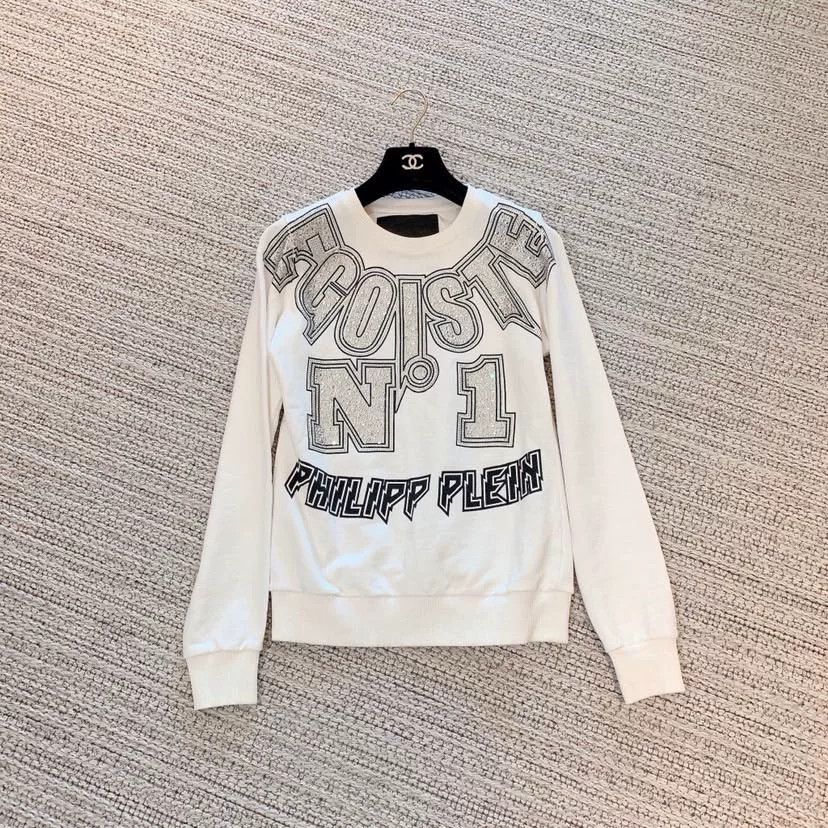 Philipp Plein Philipp Plein White Sweatshirt Size XS / US 0-2 / IT 36-38 - 3 Thumbnail