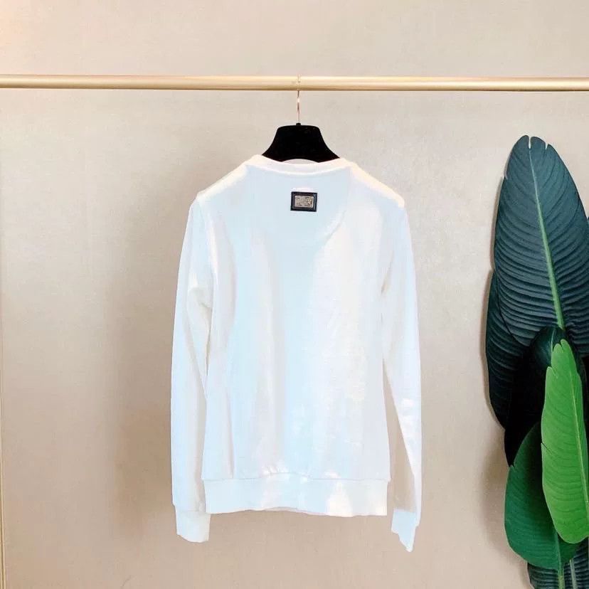 Philipp Plein Philipp Plein White Sweatshirt Size XS / US 0-2 / IT 36-38 - 2 Thumbnail