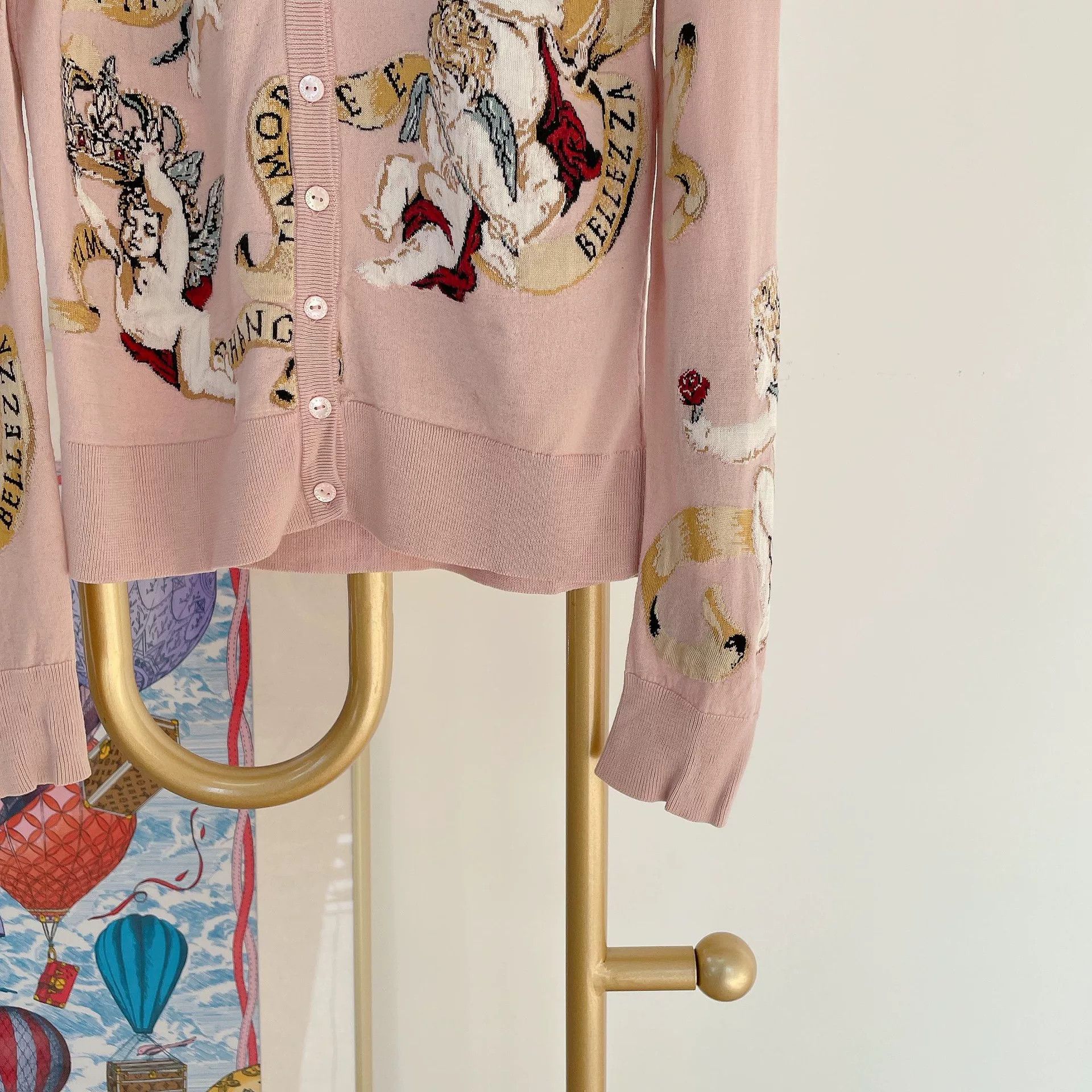 Dolce & Gabbana Dolce&Gabbana Pink Embroidered Top Size S / US 4 / IT 40 - 4 Thumbnail