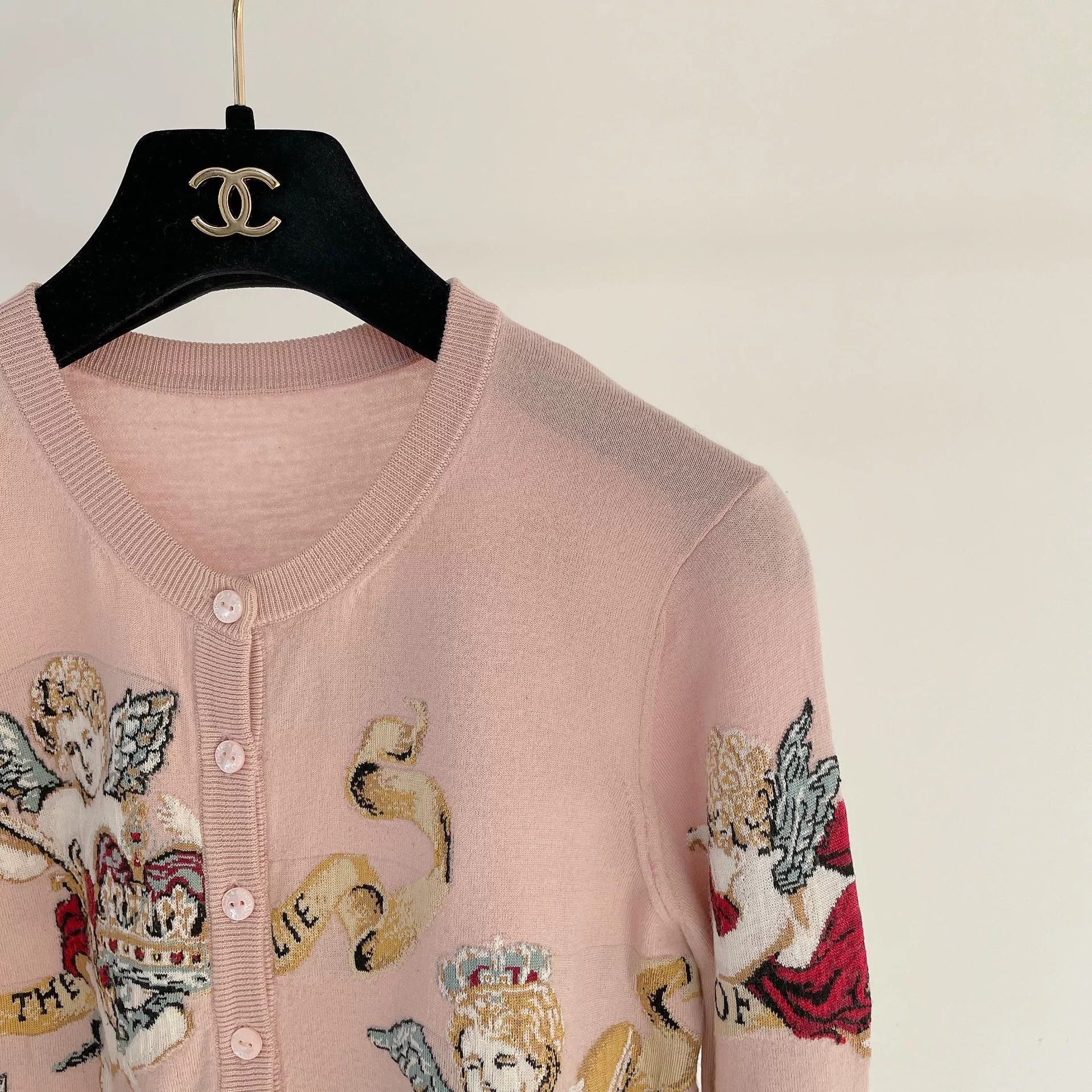 Dolce & Gabbana Dolce&Gabbana Pink Embroidered Top Size S / US 4 / IT 40 - 3 Thumbnail