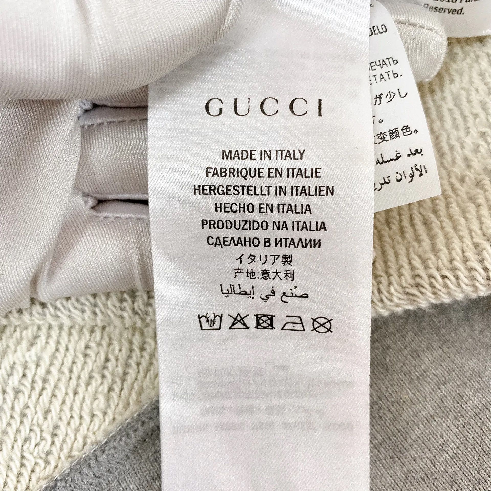 Gucci Gucci Gray Sweatshirt Size S Size US S / EU 44-46 / 1 - 8 Thumbnail